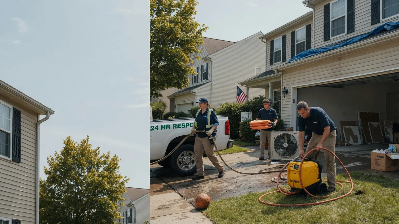 Emergency Water Damage Restoration in California, MD near me